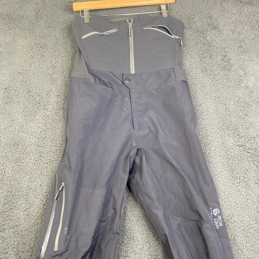 Mountain Hardwear Mens Size XS Dry Q Elite Bibs Overalls Outdoor Snow Ski - Picture 2 of 13